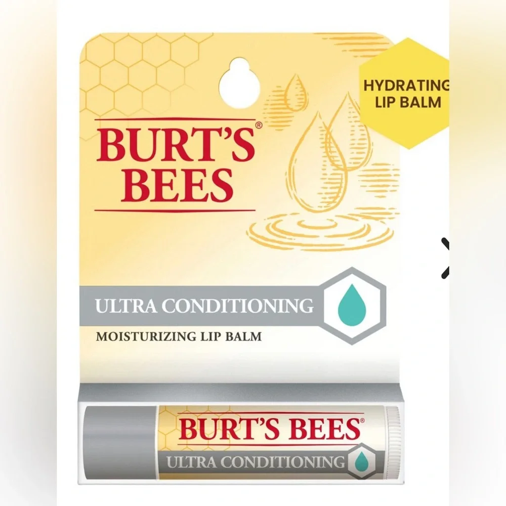 Burt's Bees Ultra Conditioning Moisturizing Lip Balm NEW